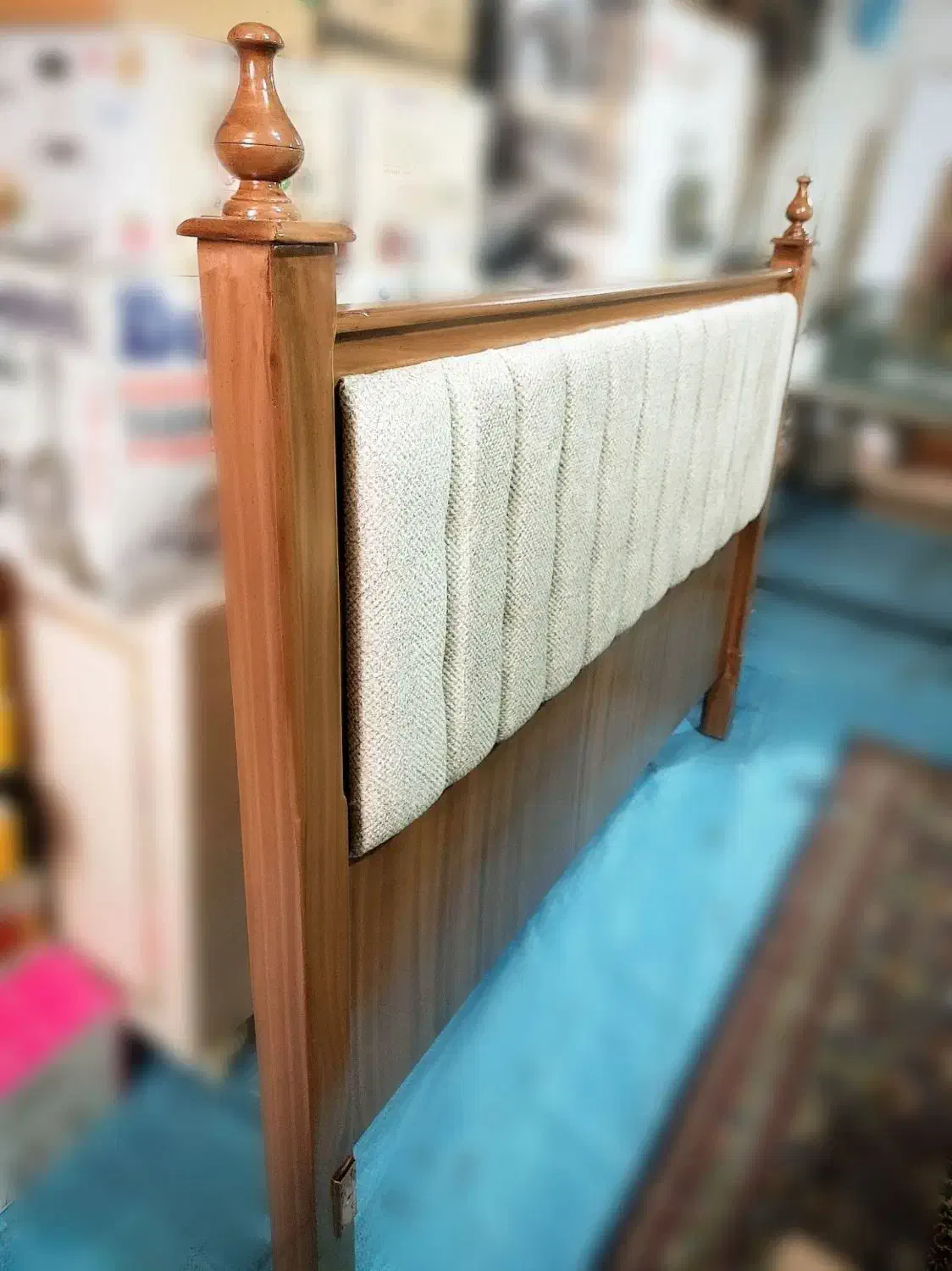 تخت خواب دونفره با عسلی|تخت و سرویس خواب|قرچک, زیبا شهر|دیوار