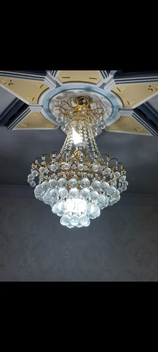 لوستر برنجی|لوستر و چراغ آویز|سبزوار, هویزه|دیوار