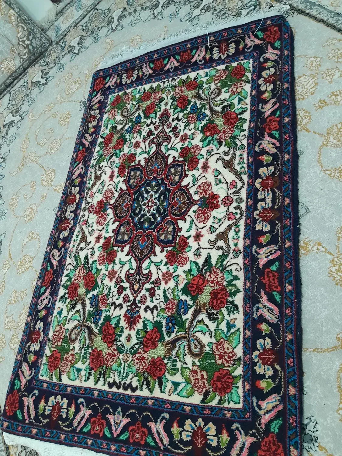 فرش دست بافت رومیزی|فرش|سنندج, |دیوار