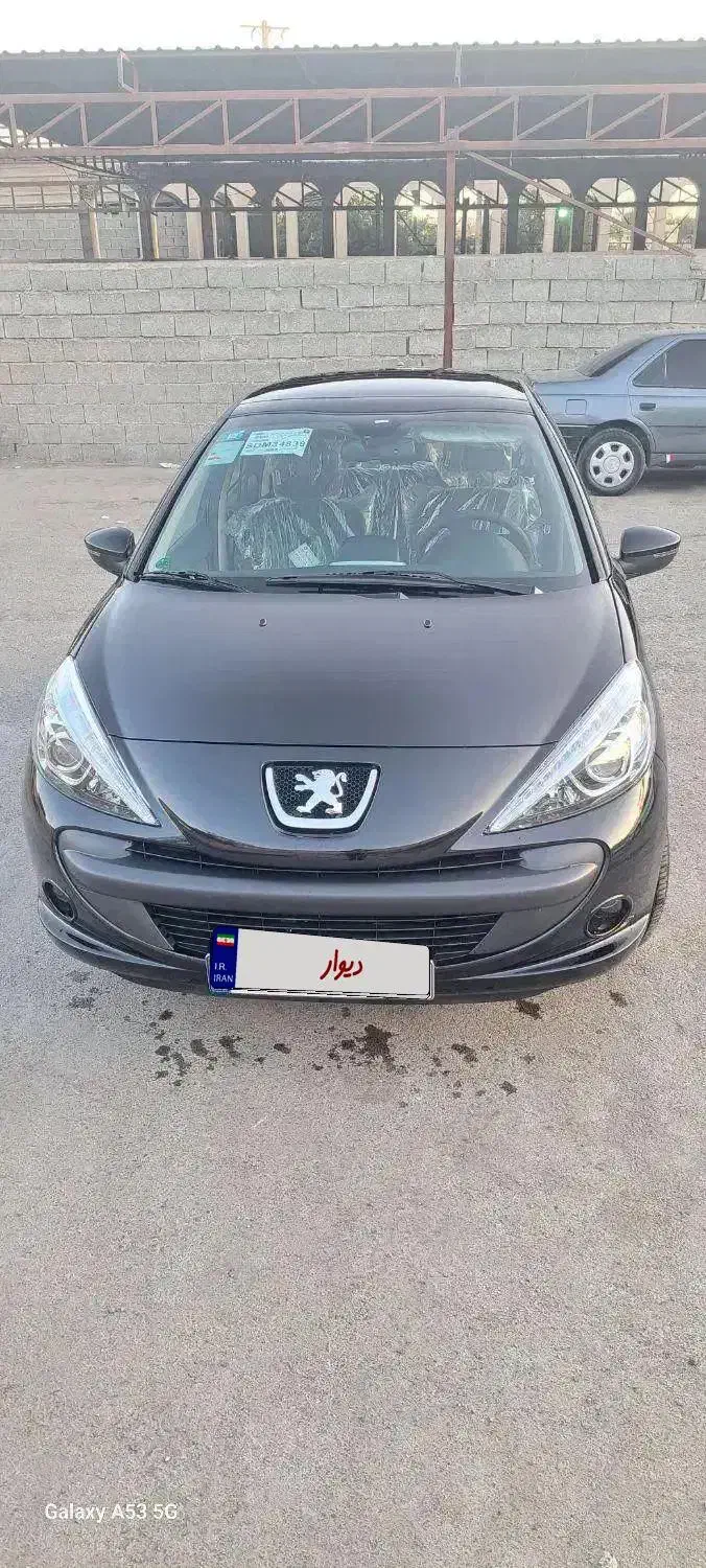 ۲۰۷ مشکی متالیک پلاس پانوراما صفر کیلومتر|خودرو سواری و وانت|بندرعباس, |دیوار