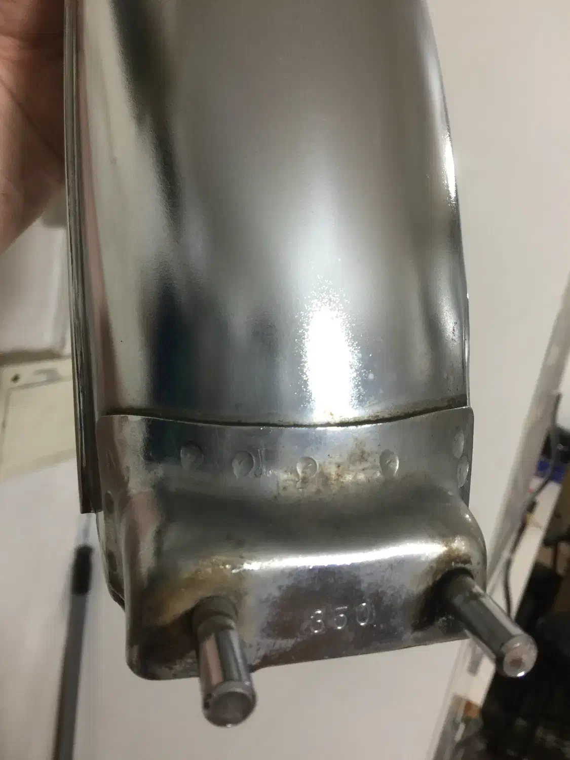 گلگیر عقب هوندا اس ۱۱۰ فابریک در حد|قطعات یدکی و لوازم جانبی|تهران, امام زاده حسن|دیوار