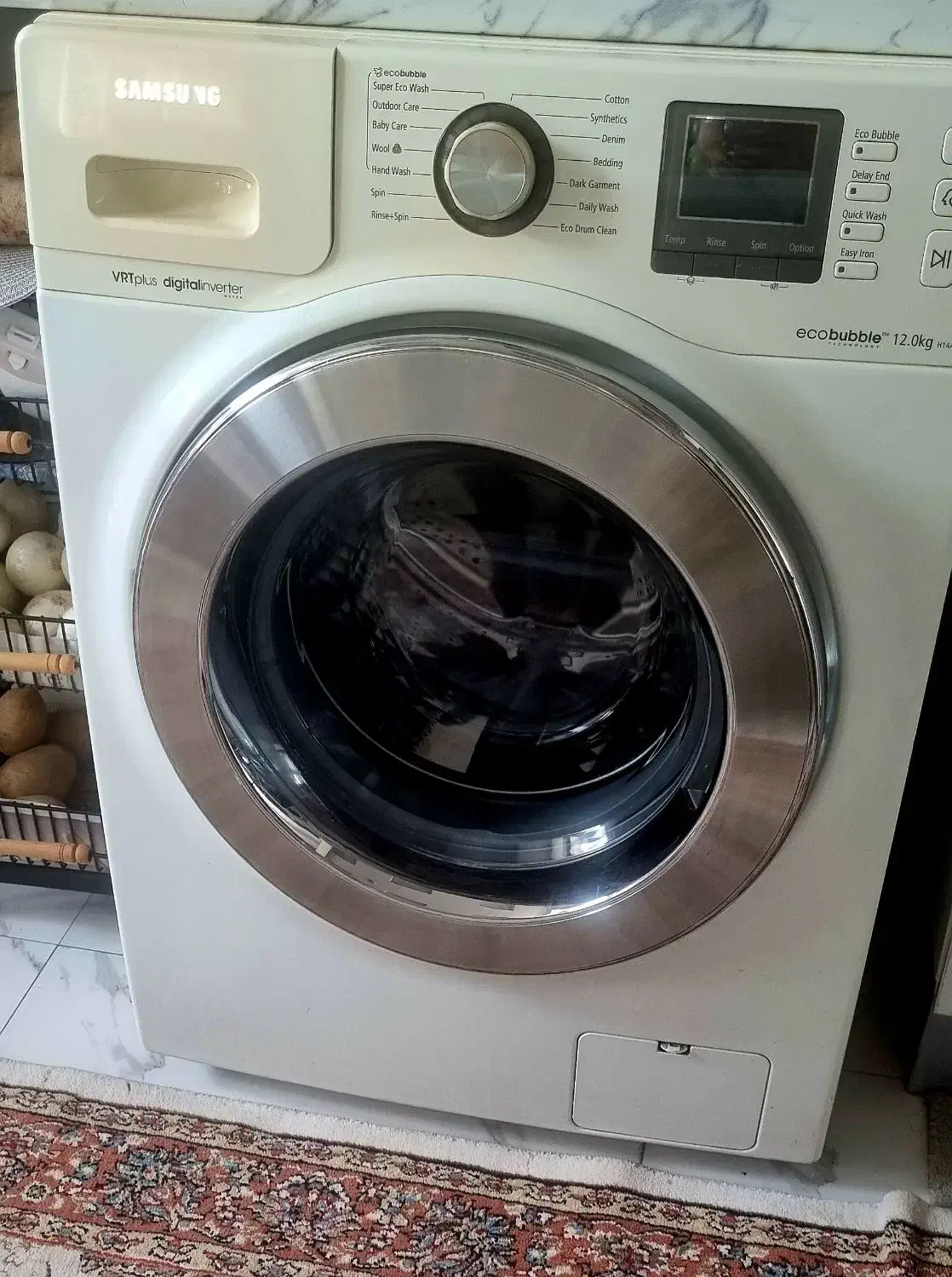 ماشین لباسشویی ۱۲ کیلویی سامسونگ|ماشین لباسشویی و خشککن لباس|ری, دیلمان|دیوار