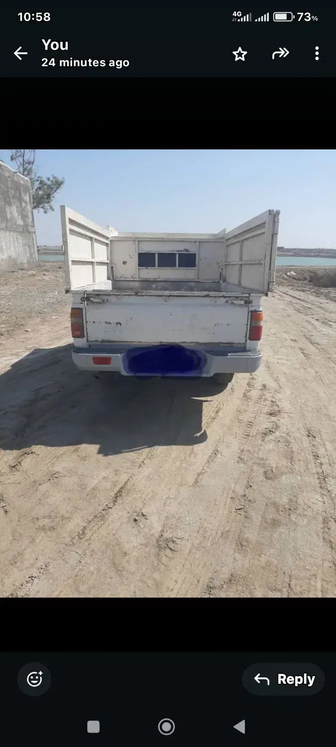 وانت نیسان مدل ۹۵ کم کارکرد  بنزینی|خودرو سواری و وانت|میناب, |دیوار