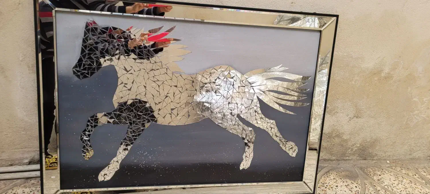 تابلو آیینه ای|تابلو، نقاشی، عکس|نسیم‌شهر, |دیوار