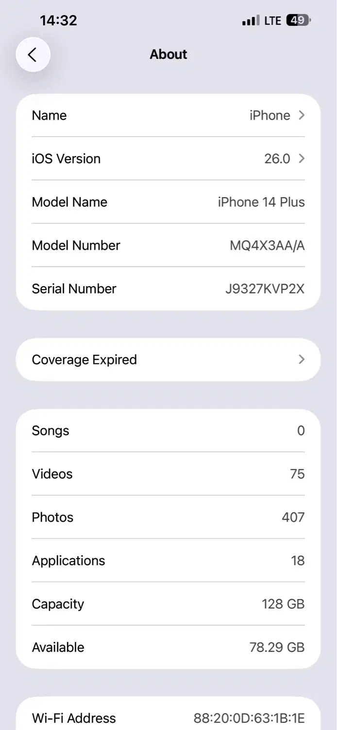 ایفون 14پلاس|موبایل|مشهد, کوی المهدی|دیوار