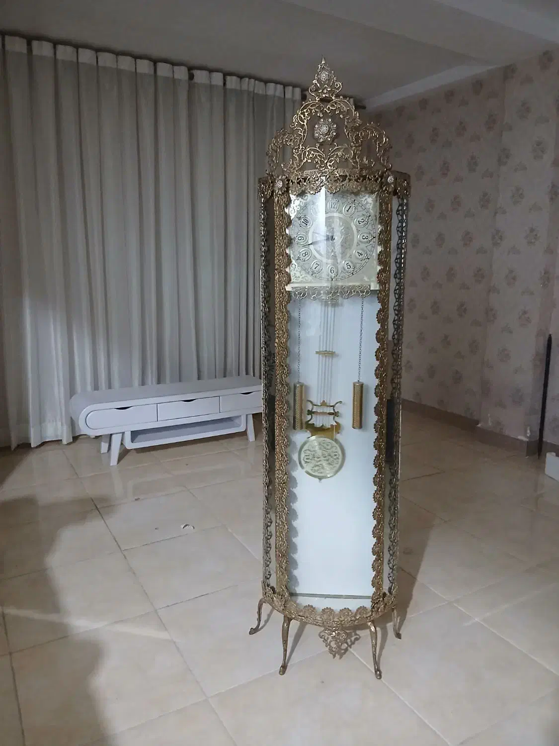 ساعت برنز|ساعت دیواری و تزئینی|مشکیندشت, |دیوار