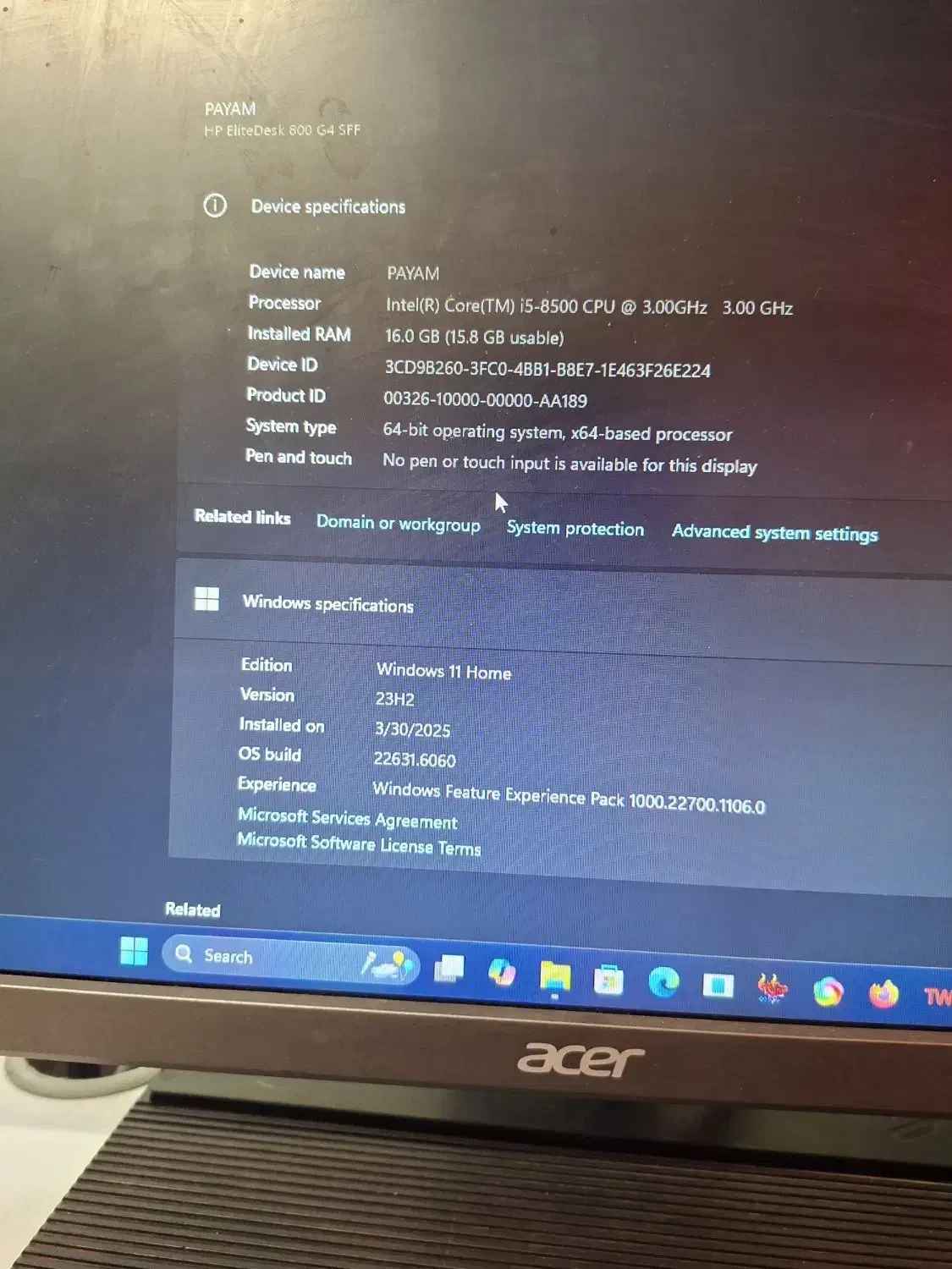 مینی کیس hp|رایانه رومیزی|همدان, |دیوار