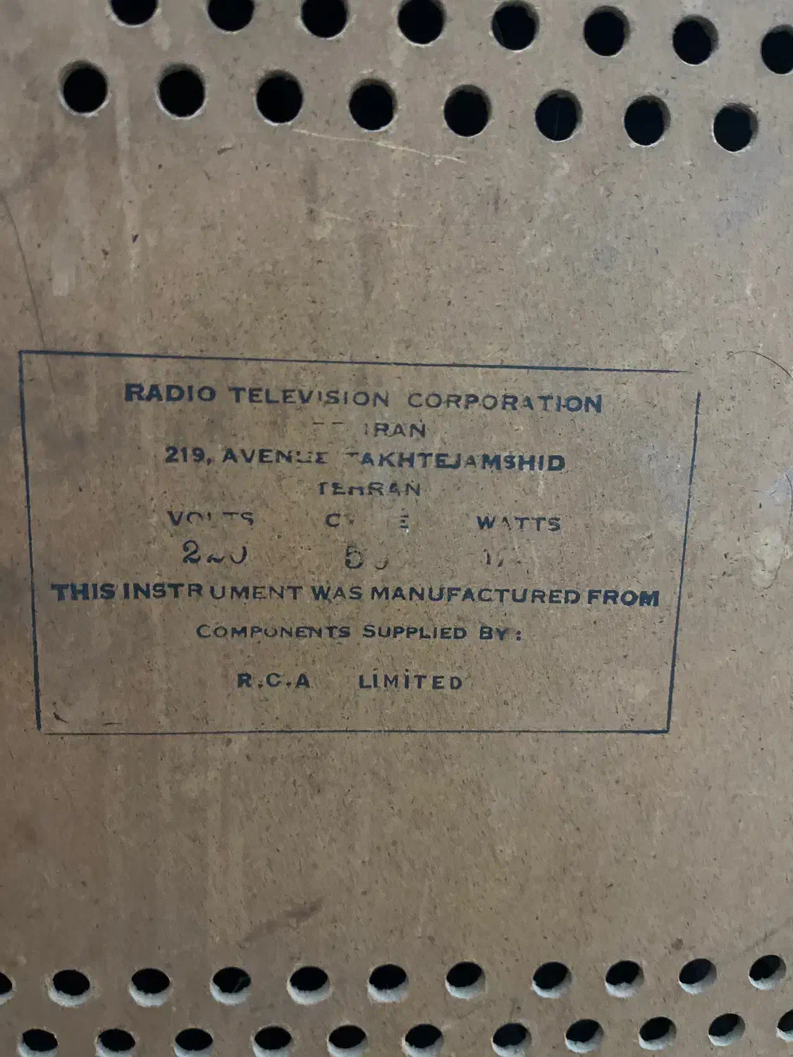 تی وی حدود دهه پنجاه|تلویزیون و پروژکتور|قم, پردیسان|دیوار