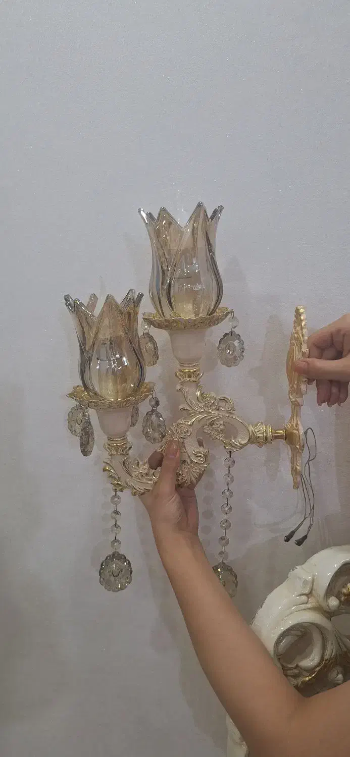 لوستر دیواری|لوستر و چراغ آویز|تهران, استاد معین|دیوار