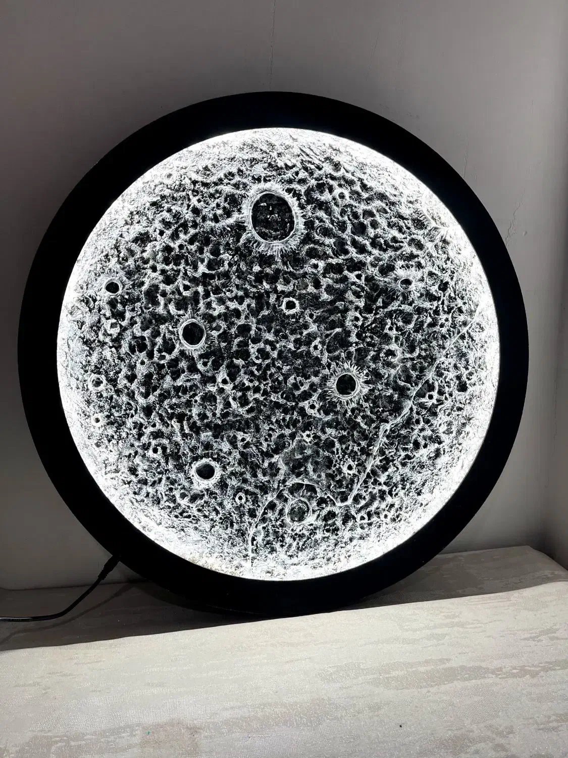 تابلوی ماه چراغدار|صنایع دستی و سایر لوازم تزئینی|رشت, توشیبا|دیوار