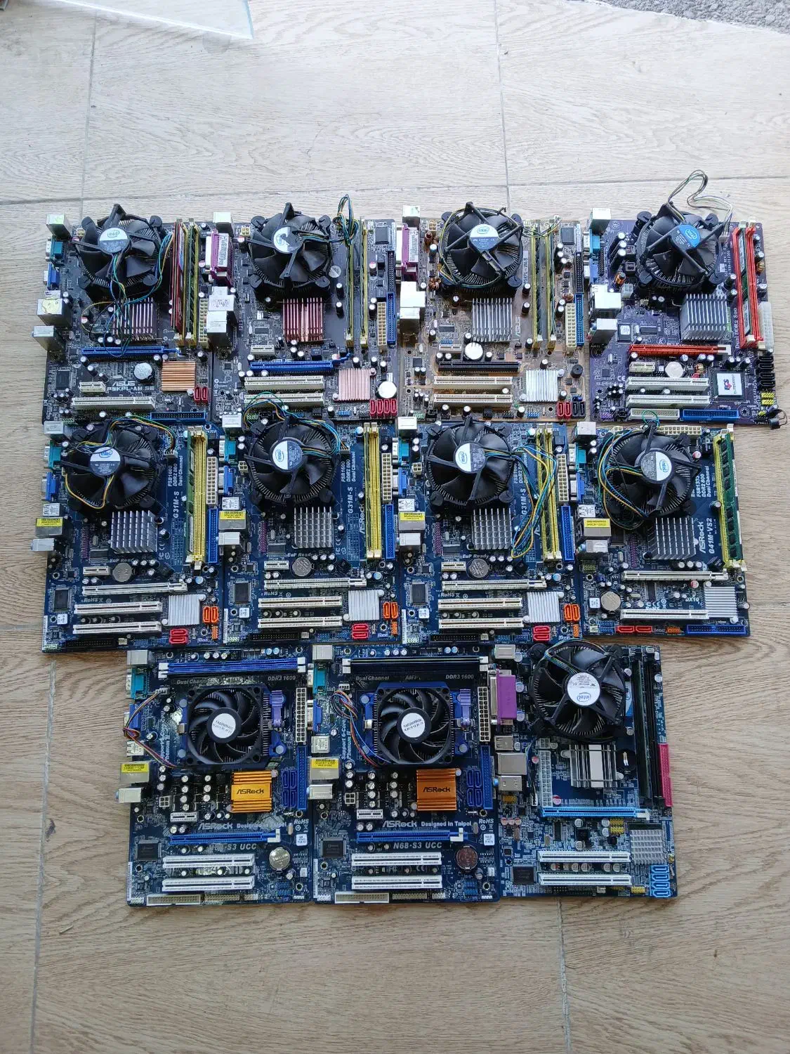 مادربرد به همراه فن رم و cpu سالم زیر قیمت|قطعات و لوازم جانبی رایانه|ورامین, شهرک فاطمیه|دیوار