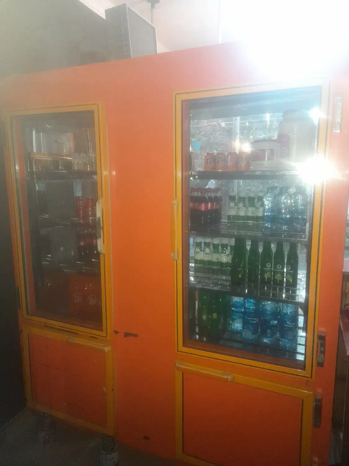 یخچال دوطرف نما بسیار تمیر|یخچال و فریزر|بم, |دیوار