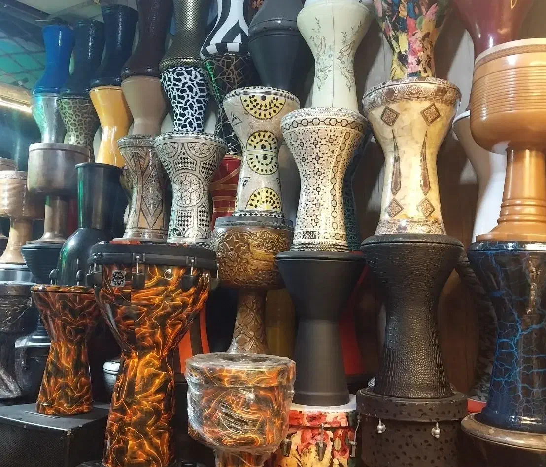 دایره دف تمپو ضرب داربوکا گیتار خرید آموزش|سازهای سنتی|مشهد, ایثار|دیوار