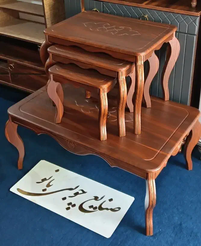 جلومبلی عسلی با صفحه و پایه مقاوم ضدخش و ضدآب|مبلمان خانگی و میز عسلی|قم, قلعه کامکار|دیوار