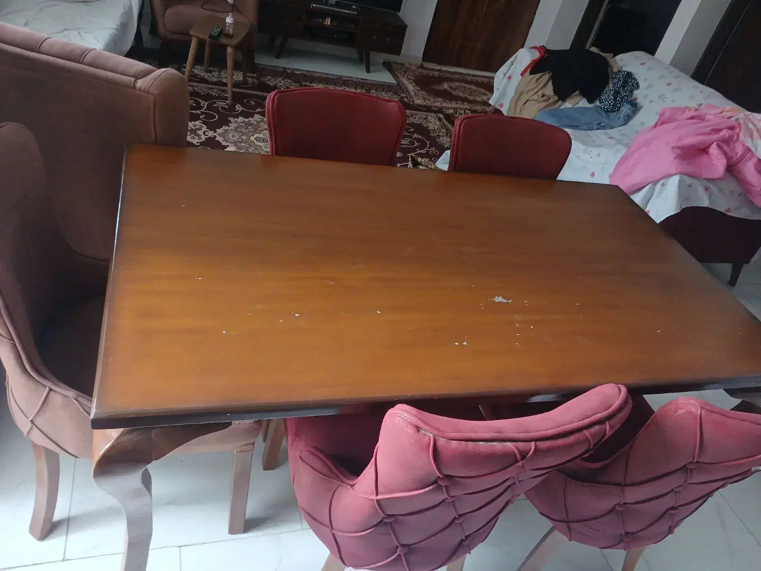 غذا خوری شیش نفره|میز و صندلی غذاخوری|گرگان, |دیوار