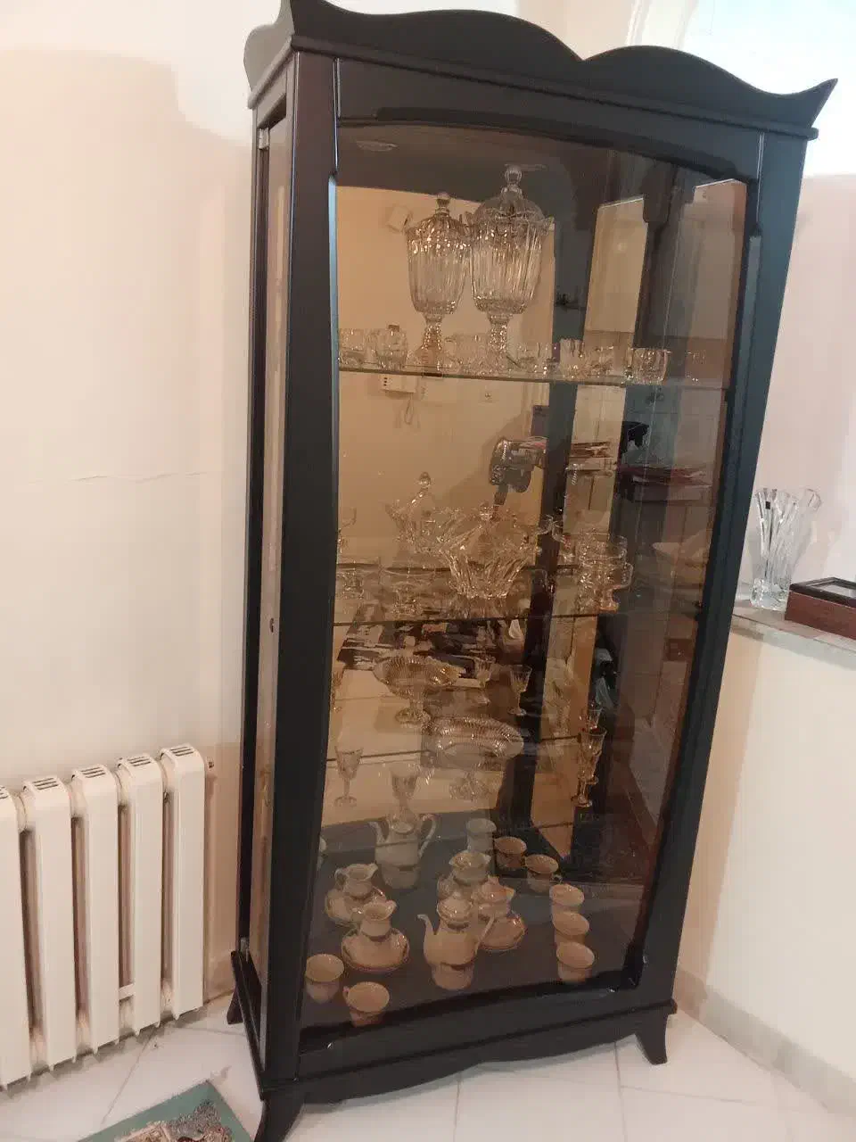 ویترین بوفه چوبی|بوفه، ویترین، کنسول|تهران, باغ فیض|دیوار