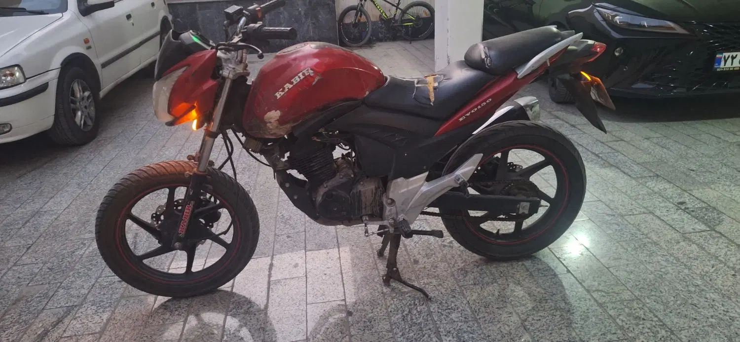 موتور کبیر evo 150|موتورسیکلت|اصفهان, کوی امیریه|دیوار