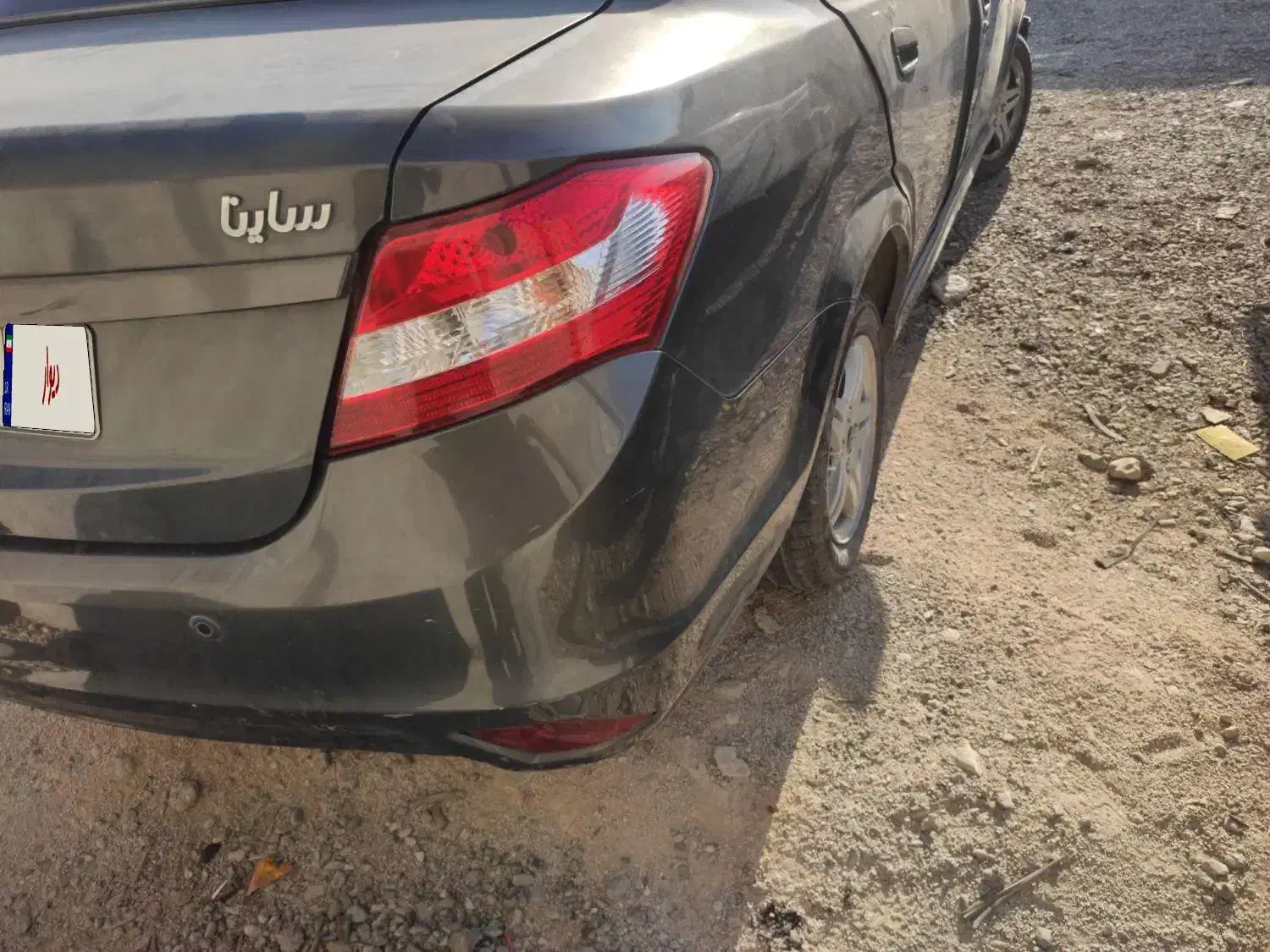 فروش ماشین ساینا تصادفی|خودرو سواری و وانت|ایذه, |دیوار