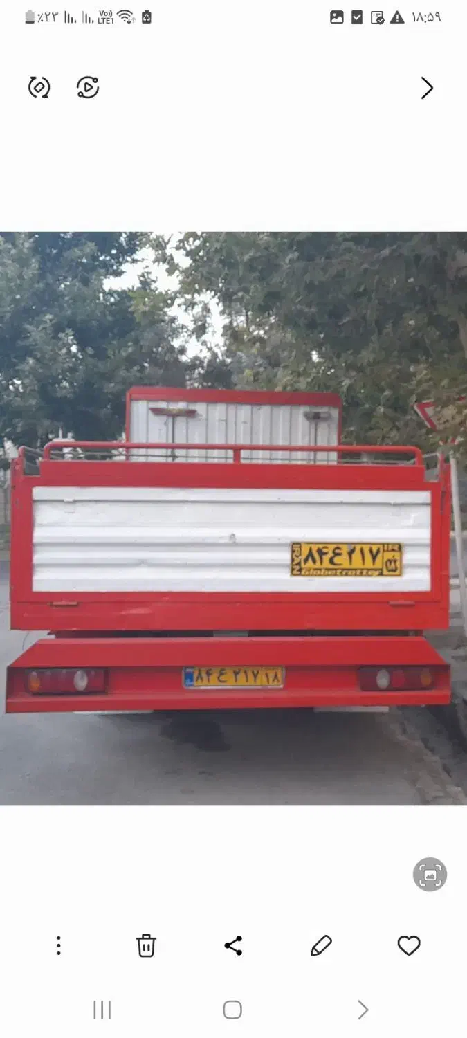 خاور۸۰۸ بغلبازشو|خودرو سنگین|ملایر, |دیوار