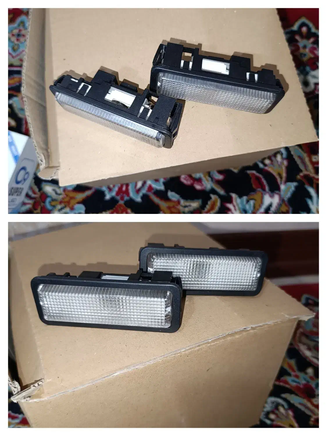 چراغ سقفی پژو پارس/آمپیلی/مه شکن پژو پارس|قطعات یدکی و لوازم جانبی|همدان, |دیوار