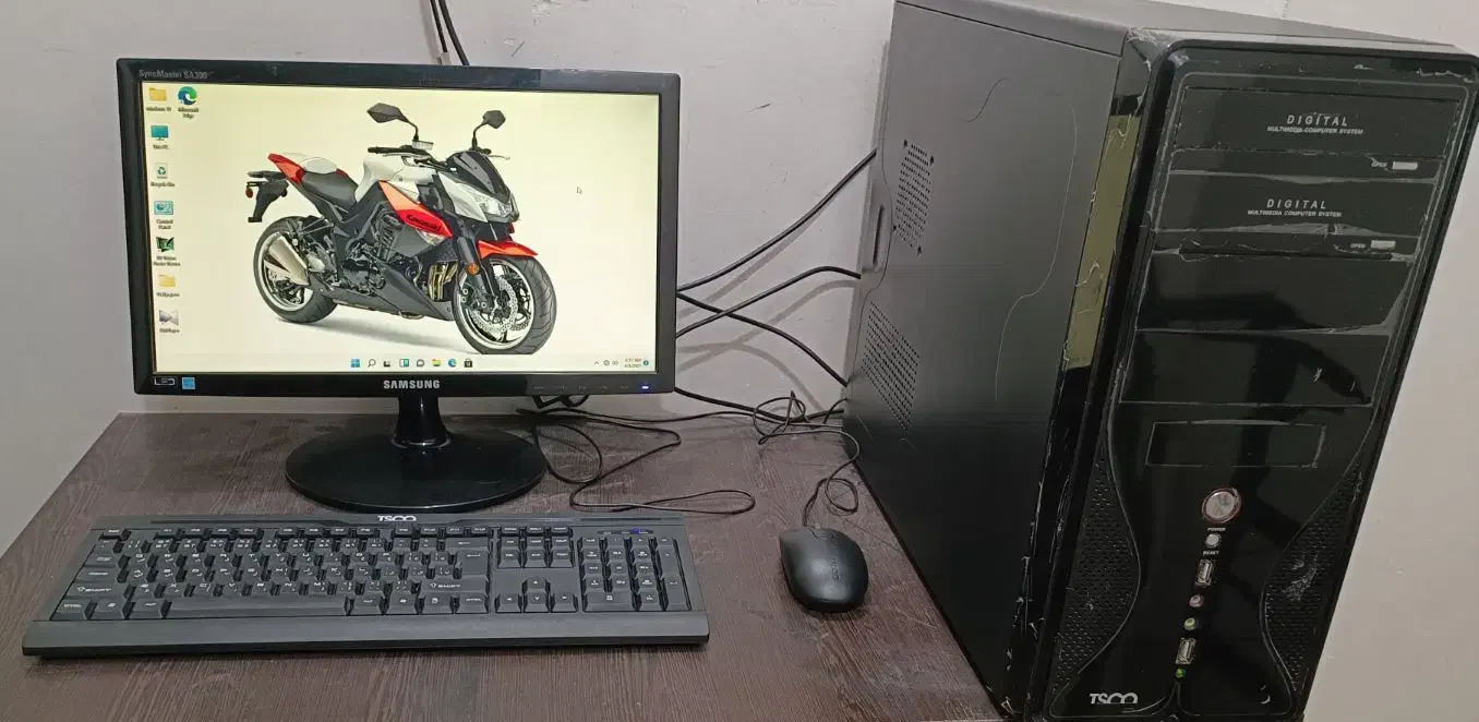 کامپیوتر TSCO i7 3770 Ram8G SSD128G HDD500G LED19|رایانه رومیزی|قزوین, |دیوار