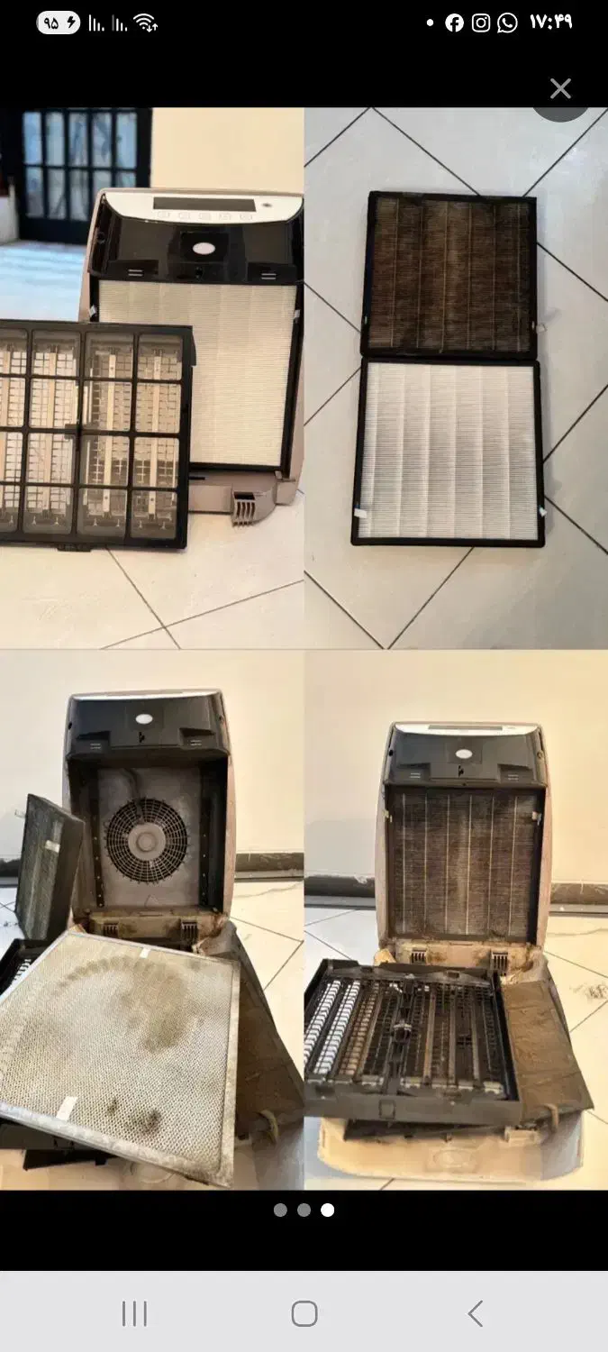 دستگاه تسویه هوا airjey|پنکه و تصفیه‌کنندهٔ هوا|تهران, جوادیه تهرانپارس|دیوار