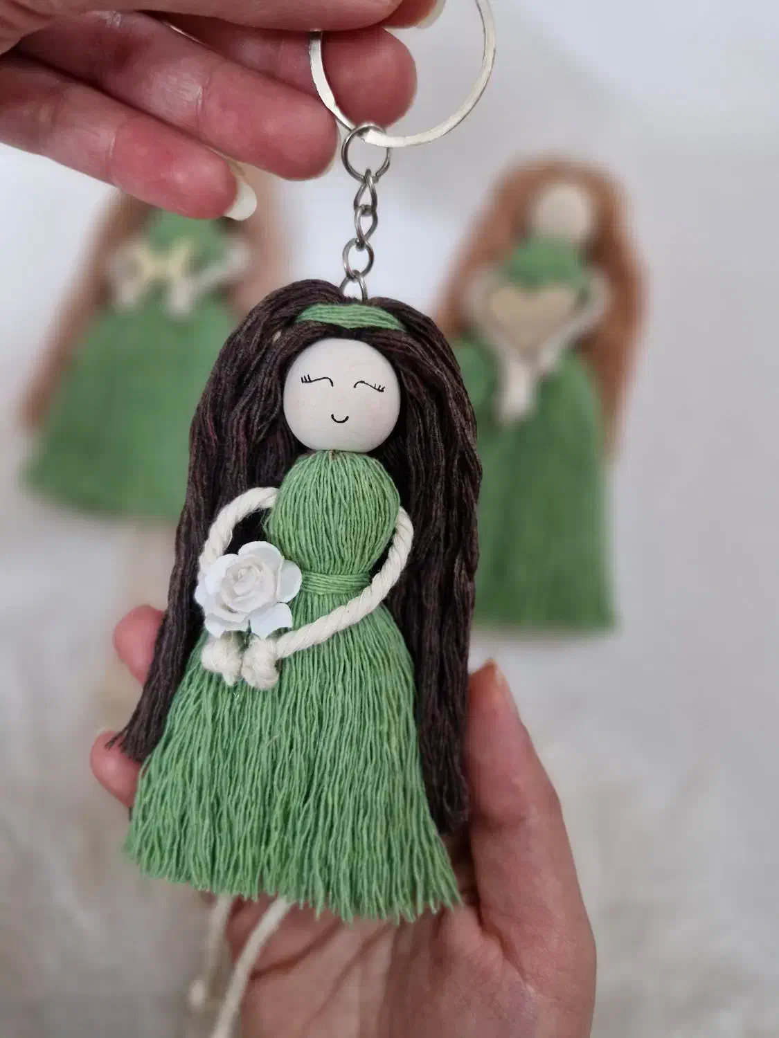 عروسک مکرومه|اسباب‌بازی بچه|قم, آزادگان|دیوار