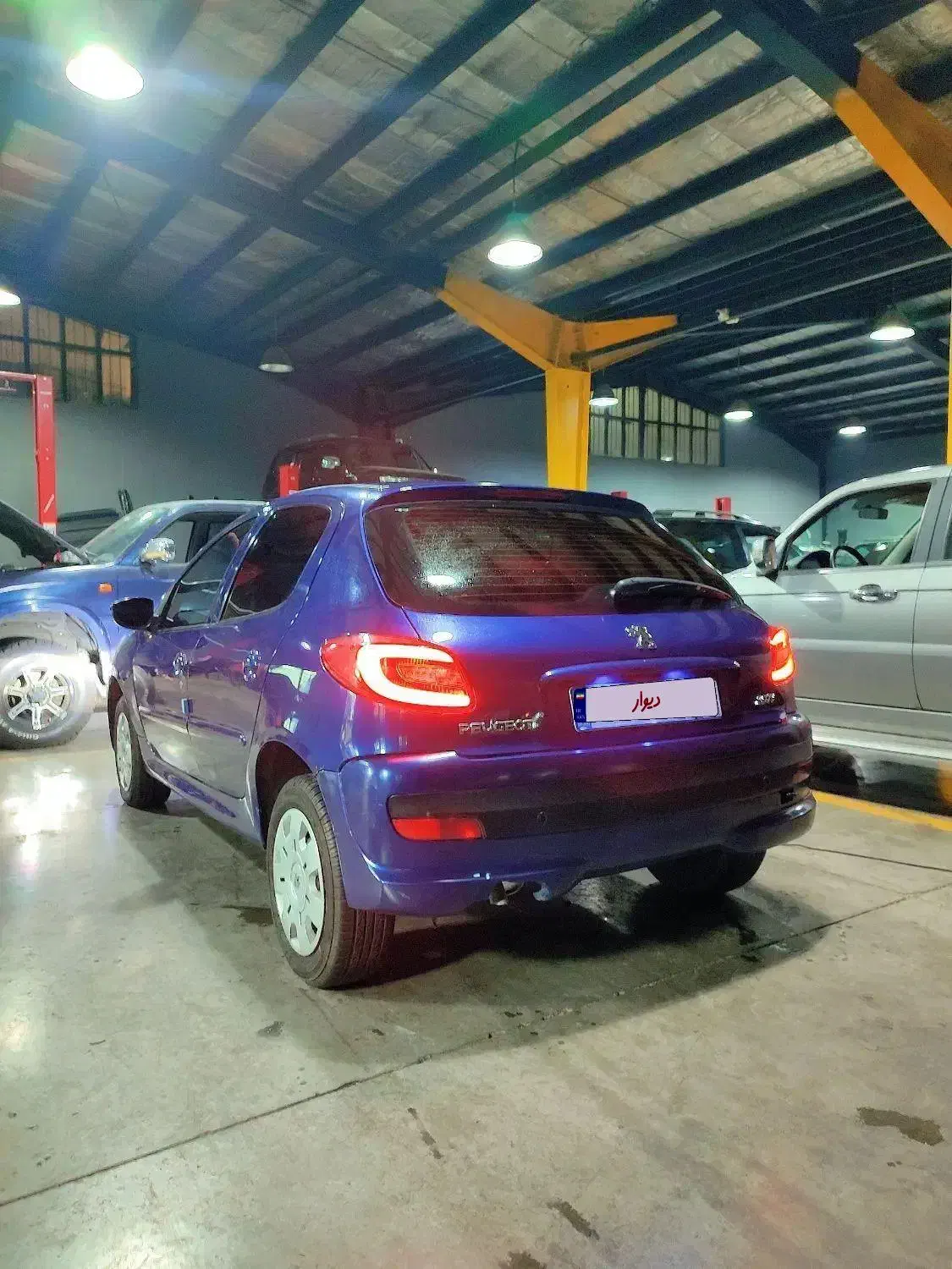 207 مدل 99 فول بی رنگ|خودرو سواری و وانت|تهران, مینی‌سیتی (شهرک نفت)|دیوار