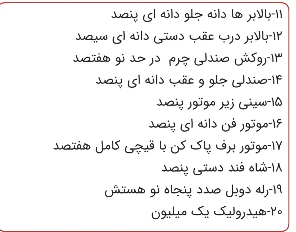 وسایل بدنه و موتوری اردی و پژو|قطعات یدکی و لوازم جانبی|پرند, فاز ۵|دیوار