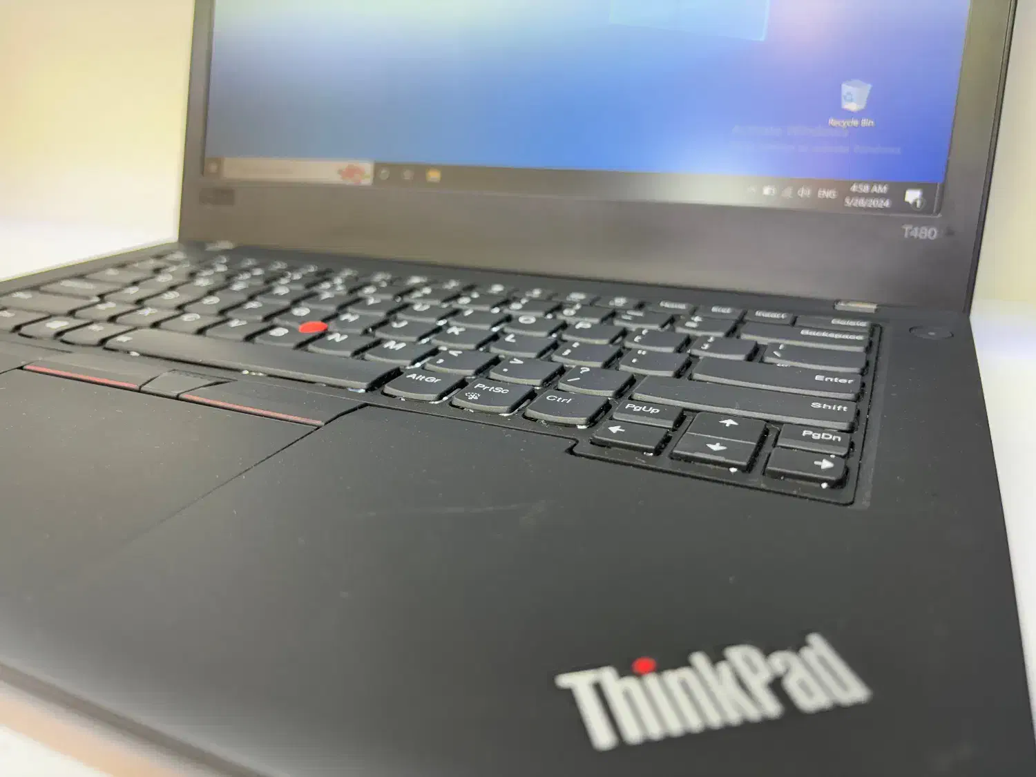 لپتاپ Lenovo مدل ThinkPad T480|رایانه همراه|اندیشه, اندیشه فاز ۳|دیوار
