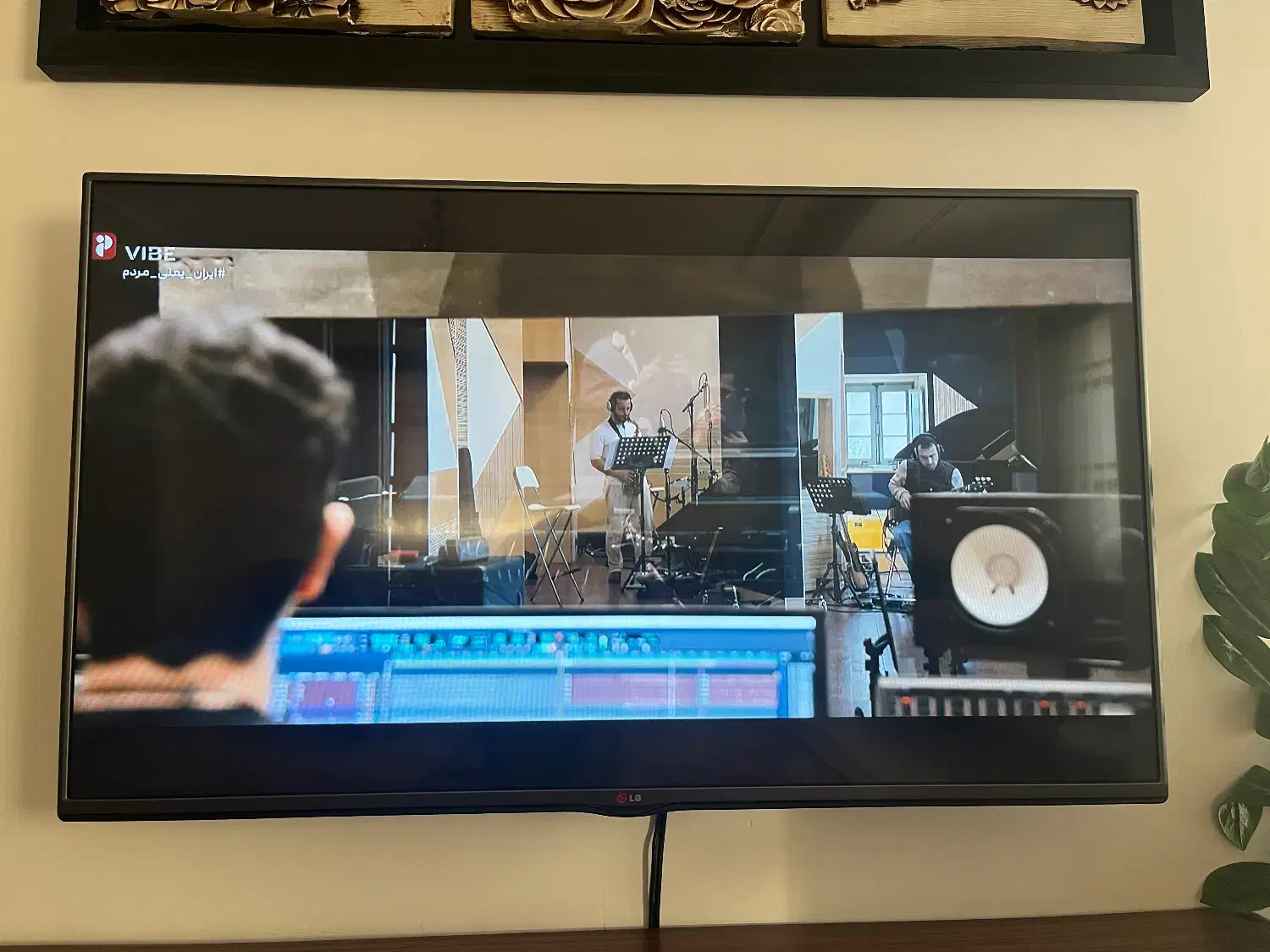 تلویزیون LED الجی ۴۹ اینچ|تلویزیون و پروژکتور|بابلسر, |دیوار