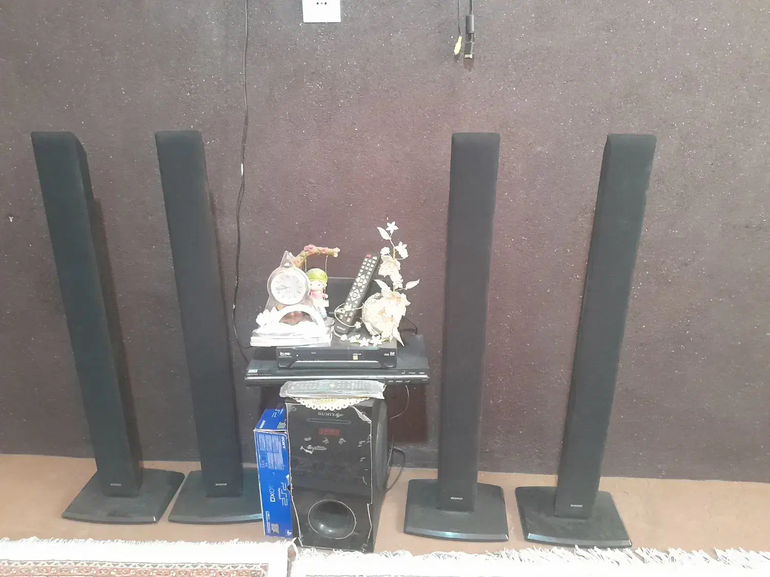 سینما خانواده و باند|سیستم صوتی خانگی|قم, قلعه کامکار|دیوار