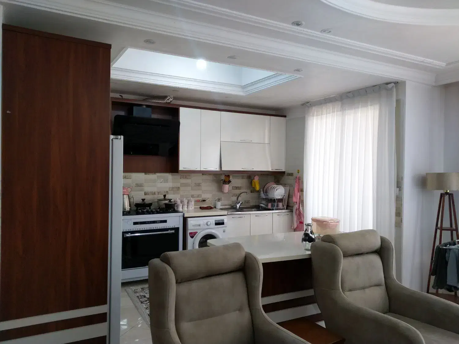 آپارتمان ۹۲ متری تک واحدی با پارکینگ -مهدیه نواب|اجارهٔ آپارتمان|اسلام‌شهر, شهرک مهدیه|دیوار