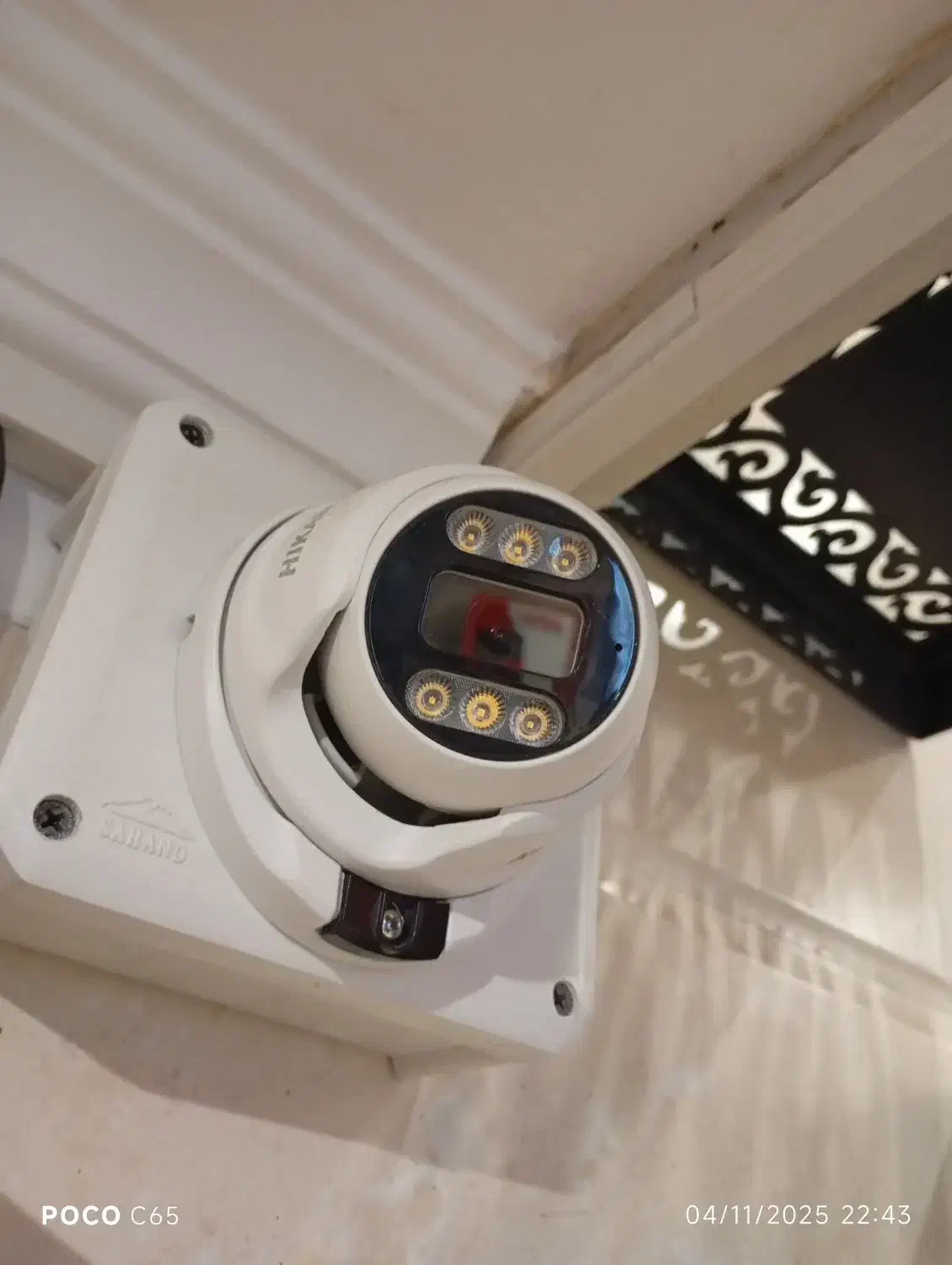 نصب دوربین مداربسته اقساط چهار ماه|دوربین مداربسته|یزد, |دیوار