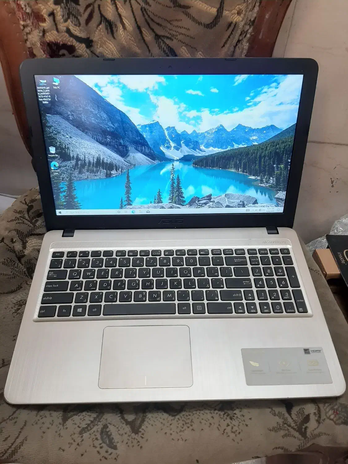 لپ تاپ خشگل تمیز نسل7 Asus|رایانه همراه|اصفهان, مسجد مصلی|دیوار