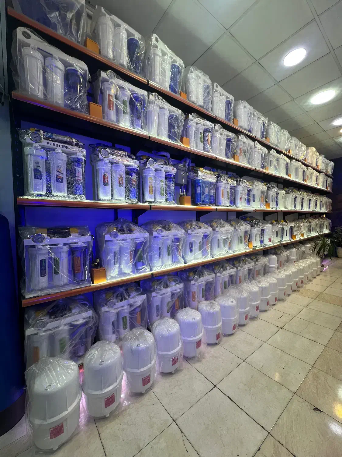 دستگاه تصفیه آب۷ مرحله با پمپ هیدون تایوان(سایلنت)|آب‌سردکن و تصفیه آب|ورامین, خیر آباد|دیوار