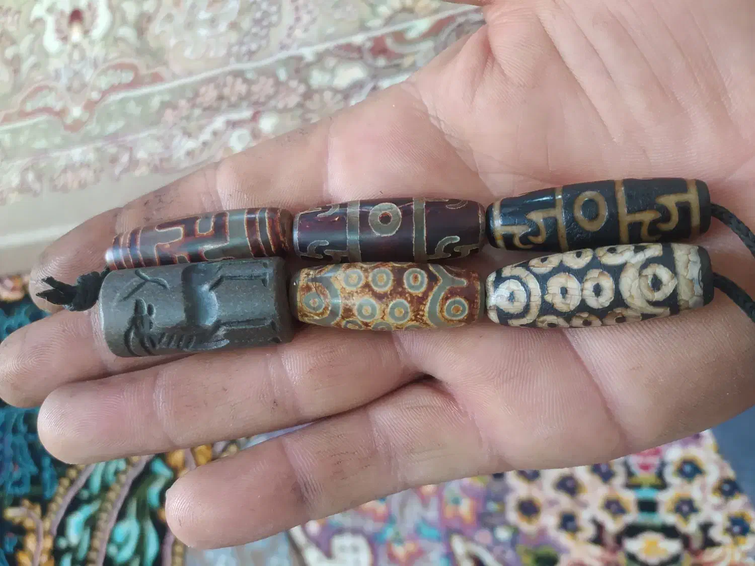 مهره گبری یکی سنگ شفا یکی دو ترف روخ|جواهرات|تهران, شهرک صدرا|دیوار
