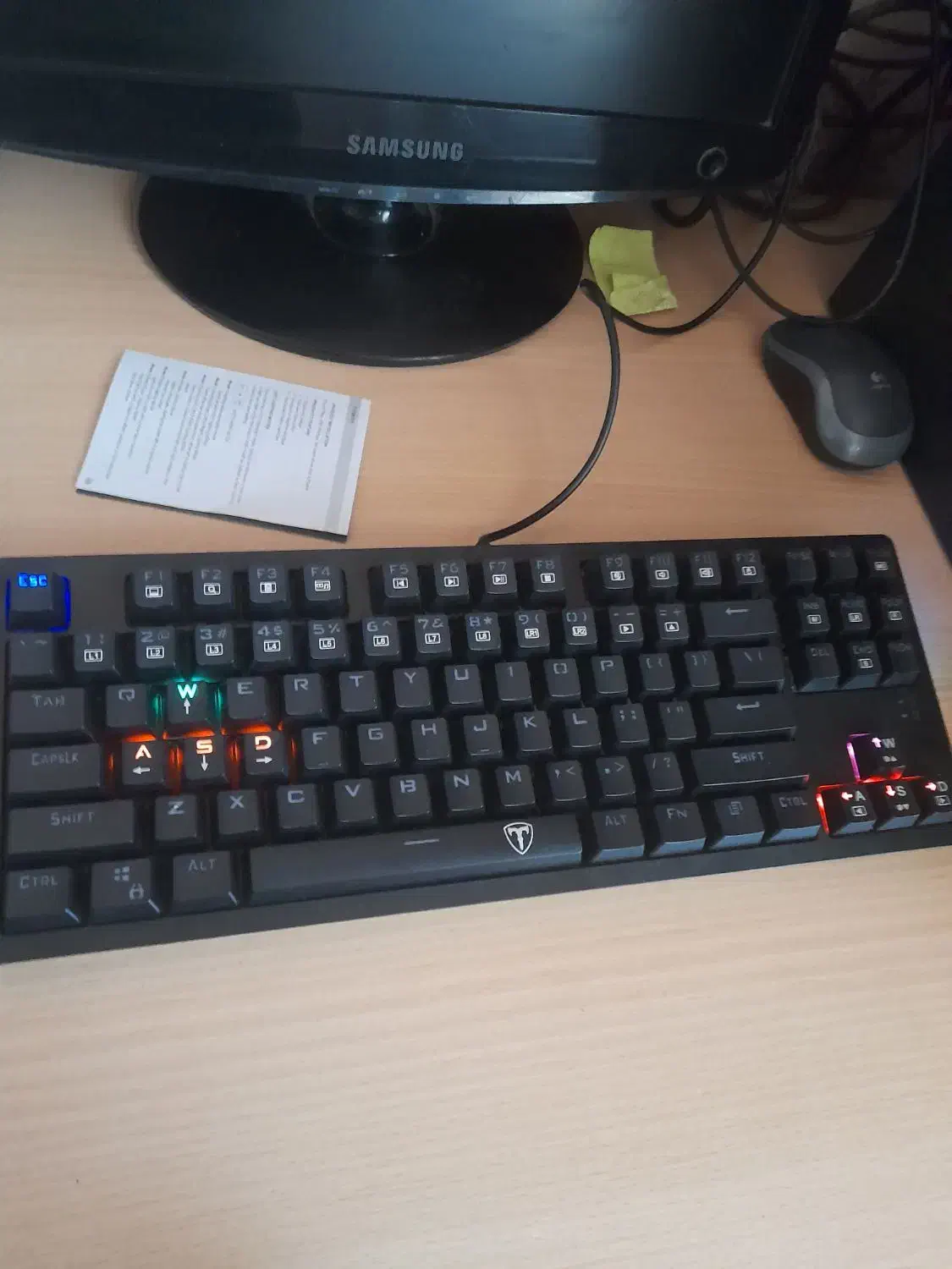 کیبورد گیمینگ تی دیگر ۳۱۱|قطعات و لوازم جانبی رایانه|اسلام‌شهر, شهرک انبیا|دیوار