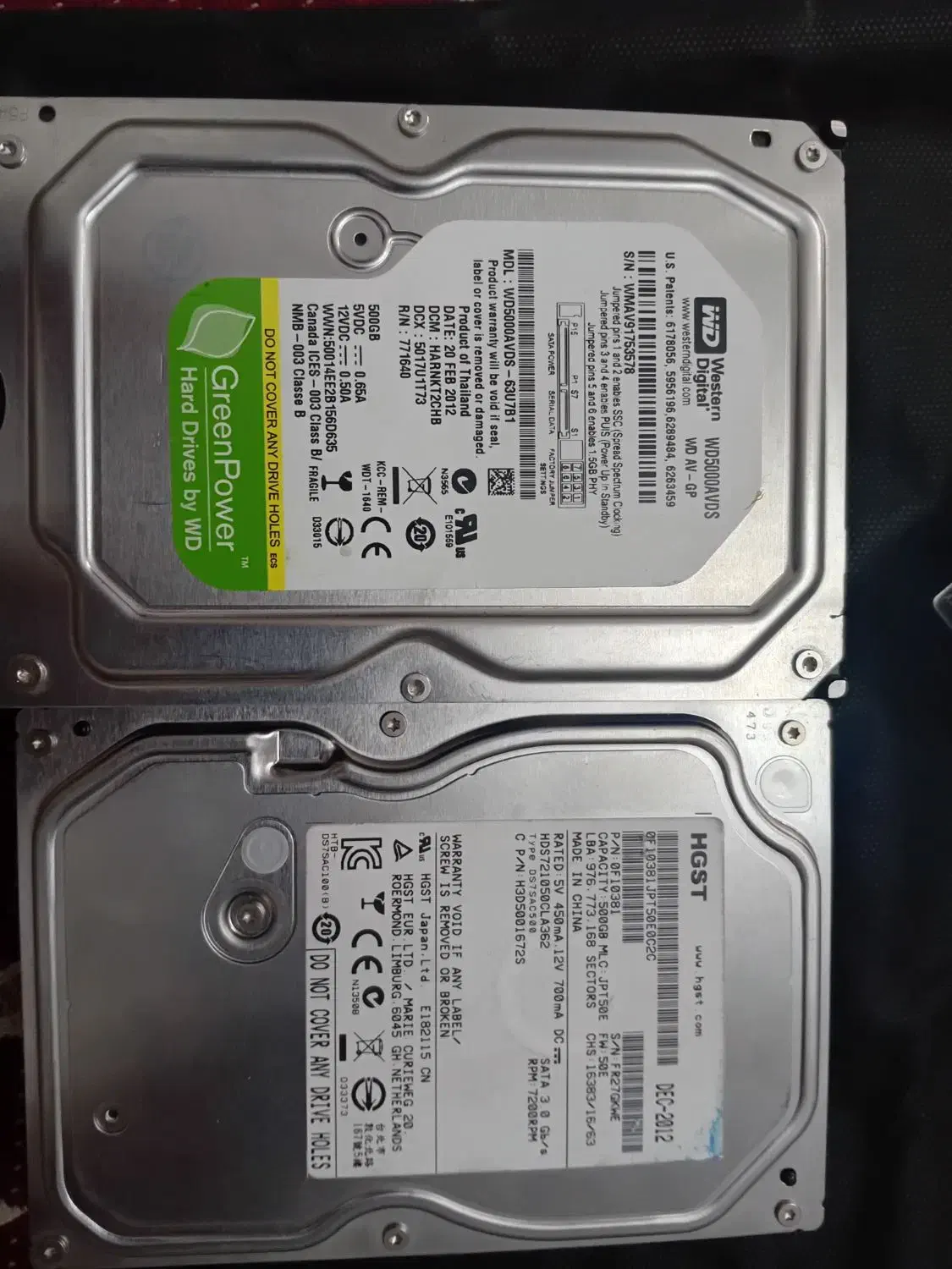 هارد ۱tbو۵۰۰gرمddr3لبتاب وپی سی ۴g|قطعات و لوازم جانبی رایانه|ری, حمزهآباد|دیوار