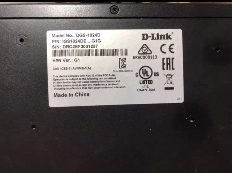 سوییچ 24 پورت دی لینک مدل DGS-1024D|مودم و تجهیزات شبکه|تبریز, |دیوار