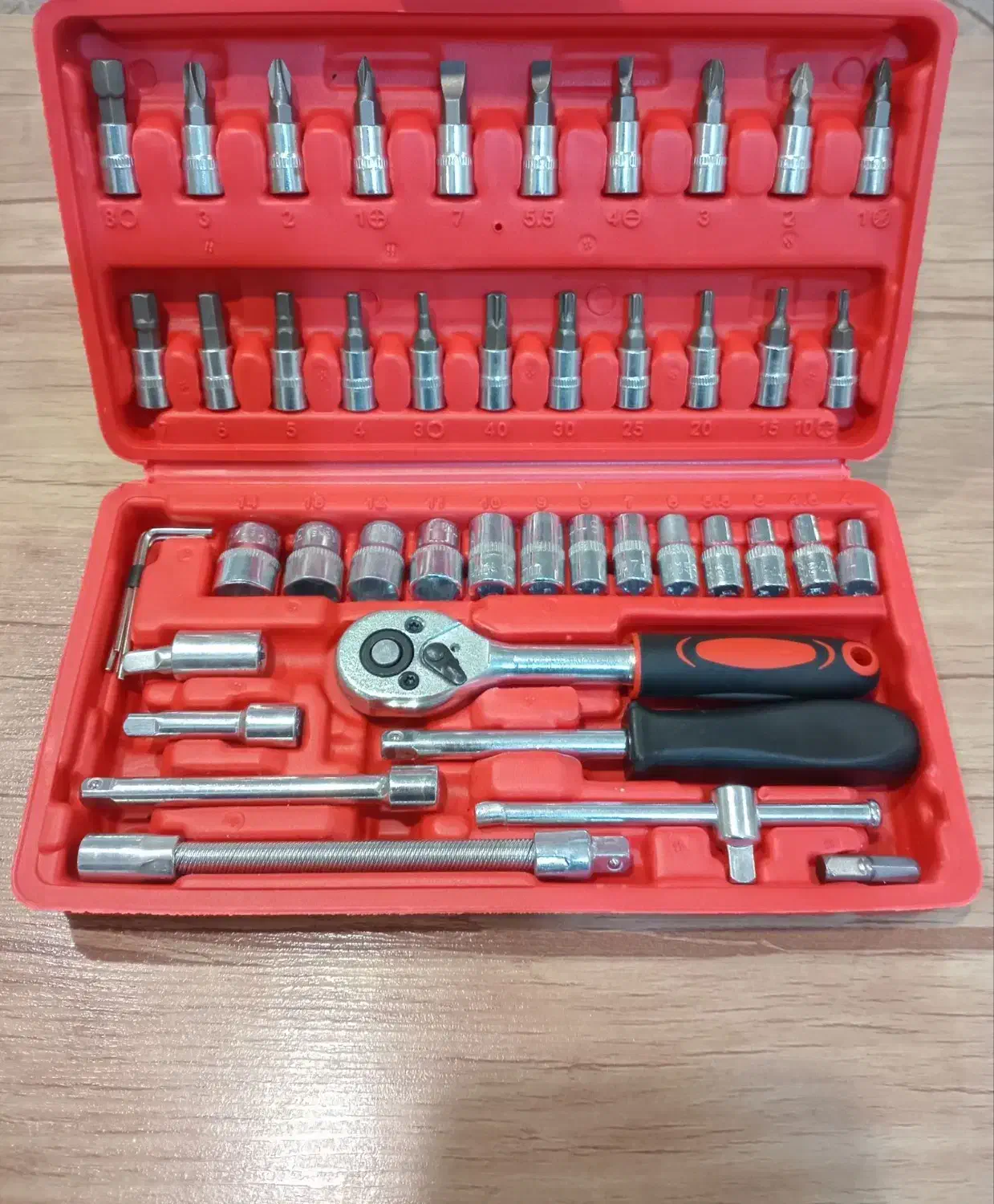 جعبه بکس ۱/۴اینچ کوچک مجهز|ابزارآلات|محمدشهر, سیدآباد|دیوار