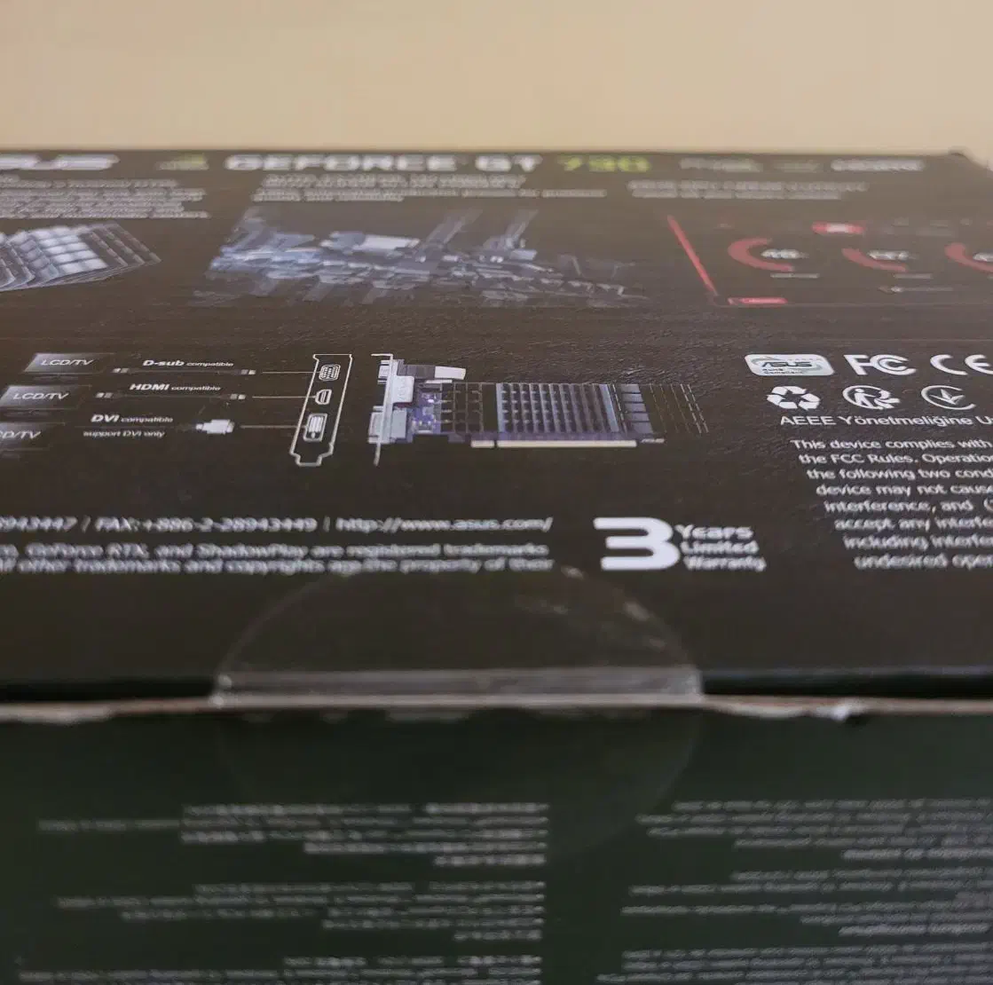 کارت گرافیک ASUS GT730-SL-2GD5|قطعات و لوازم جانبی رایانه|شیراز, شهرک گلدشت حافظ‎|دیوار