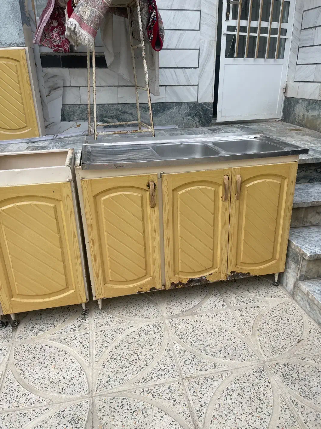 کابینت فلزی|آب‌چکان و نظم‌دهنده ظروف|بروجرد, |دیوار