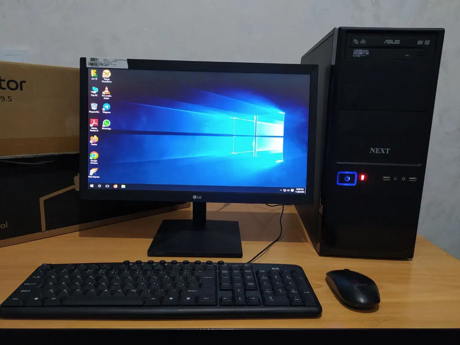 کامپیوتر پرقدرت h61 رم 8 هارد 500 مانیتور 20 LED|رایانه رومیزی|تهران, نعمت‌آباد|دیوار