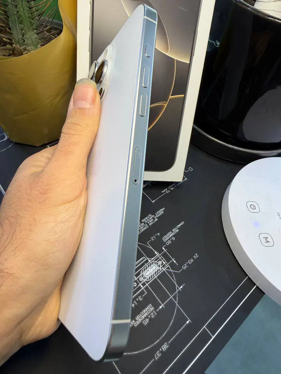 Iphone 16 promax 256 za 93%|موبایل|کرج, گوهردشت|دیوار