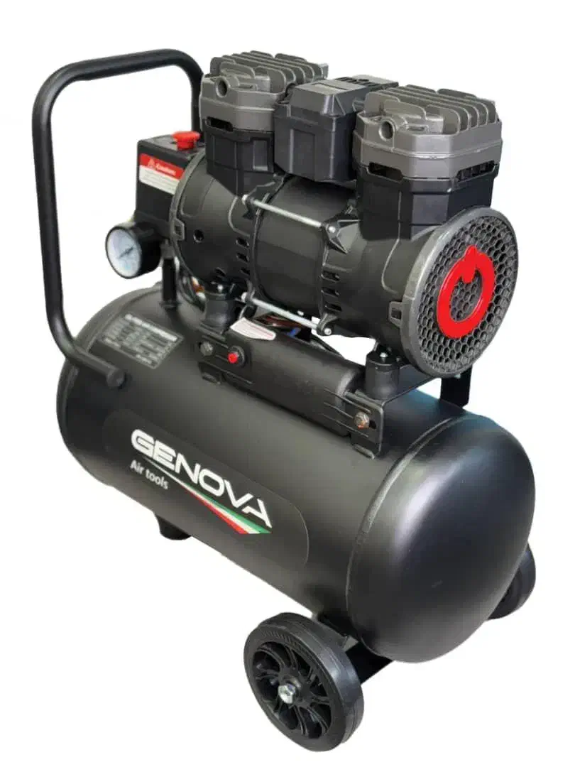 پمپ باد مارک GENOVA بیصدا 25 لیتر|ابزارآلات|اصفهان, کشاورزی|دیوار
