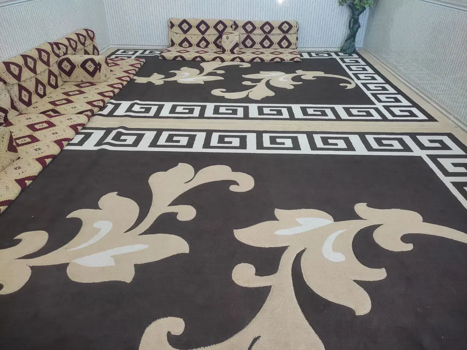 دو عدد گلیم فرش ضخیم 12 متری در حد آکبند|فرش|باوی, |دیوار