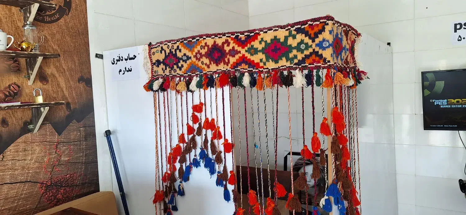 دست باف|پرده، رانر، رومیزی|جیرفت, |دیوار