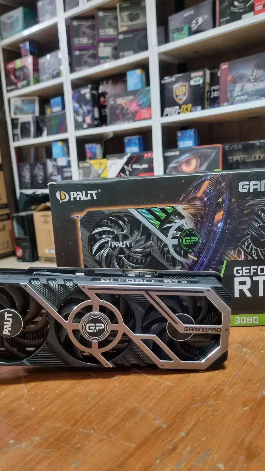 کارت گرافیک ۳۰۸۰ پلیت ۱۰ گیگ|قطعات و لوازم جانبی رایانه|اصفهان, لاله|دیوار