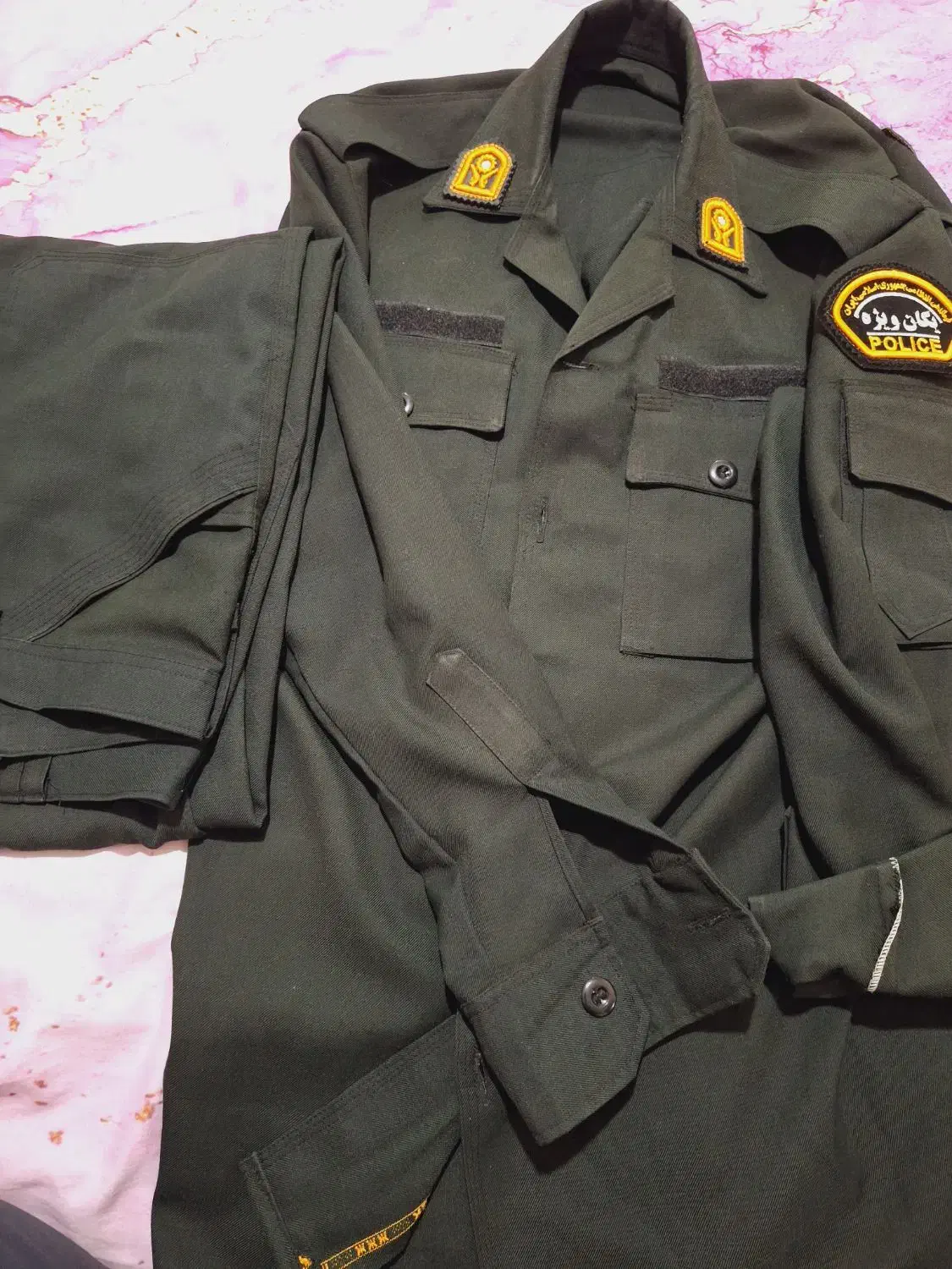 لباس یگان امداد جنس پارچه درجه یک و دوخت درجه یک|لباس|کرمانشاه, |دیوار